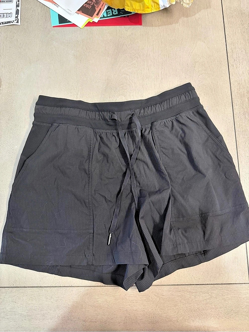 lululemon Dance Studio Evolve High-Rise Relaxed Shorts Athletic Shorts Black
